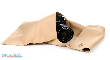 Einschlagtusch aus Mikrofaser mit Kamera